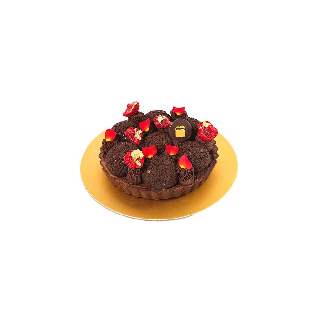 Chocolate & Berry Choux Tart